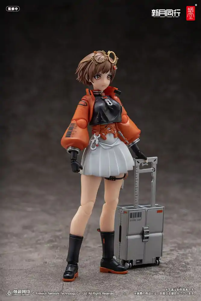 Originální sada akční figurky postavy 1/12 Fellow Moon Agent Qianqiu 14 cm fotografii produktu