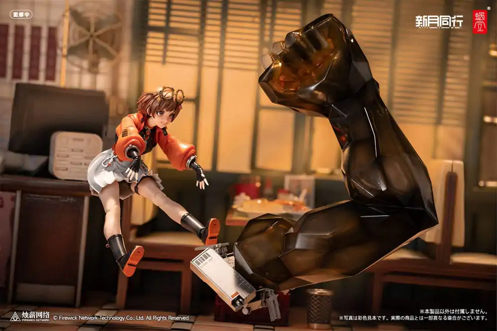 Originální sada akční figurky postavy 1/12 Fellow Moon Agent Qianqiu 14 cm fotografii produktu