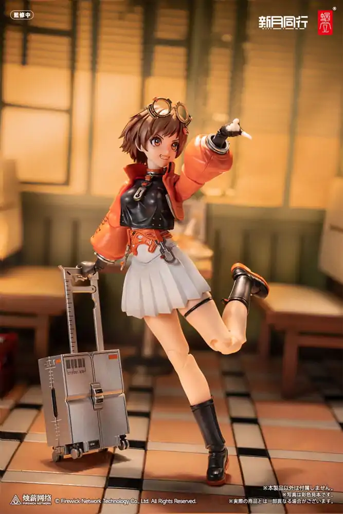 Originální sada akční figurky postavy 1/12 Fellow Moon Agent Qianqiu 14 cm fotografii produktu