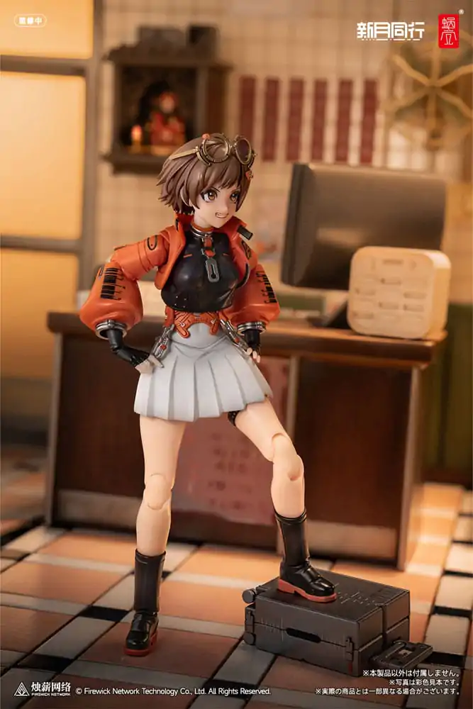 Originální sada akční figurky postavy 1/12 Fellow Moon Agent Qianqiu 14 cm fotografii produktu