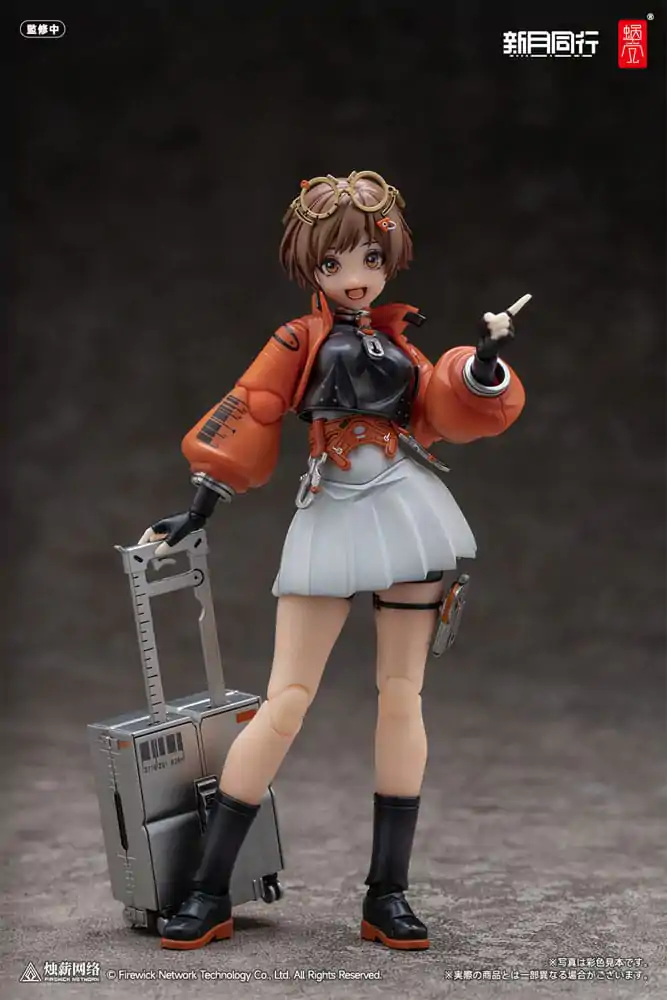 Originální sada akční figurky postavy 1/12 Fellow Moon Agent Qianqiu 14 cm fotografii produktu