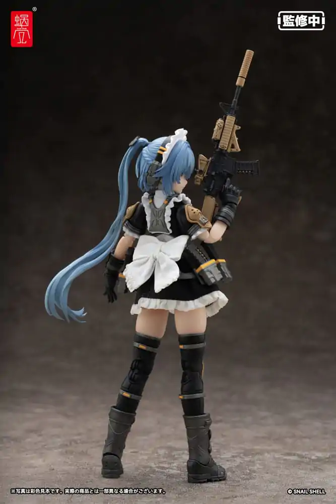 Originální stavebnice akční figurky postavy 1/12 RA-02 Tactical Maid Kazune Tokiwa 16 cm fotografii produktu