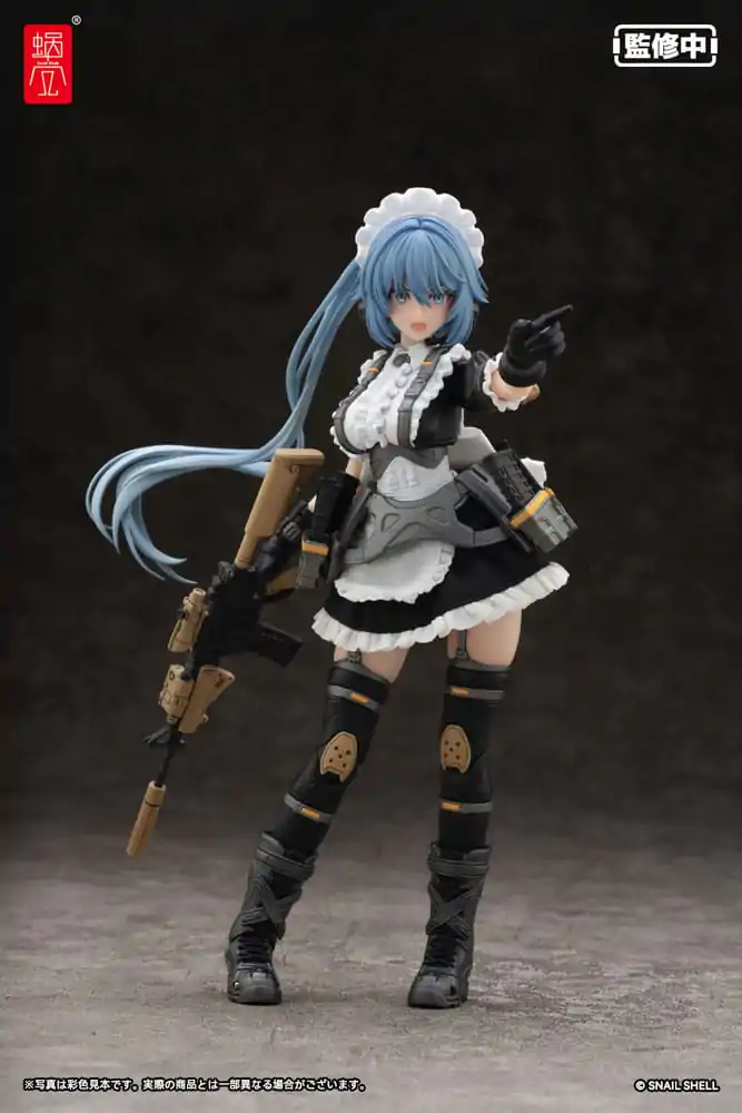 Originální stavebnice akční figurky postavy 1/12 RA-02 Tactical Maid Kazune Tokiwa 16 cm fotografii produktu