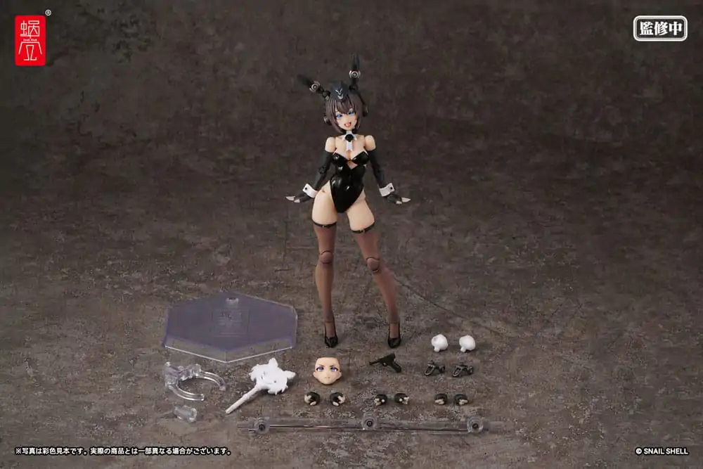 Originální sada akční figurky postavy 1/12 RA-03 Panzer Bunny Anneliese 16 cm fotografii produktu