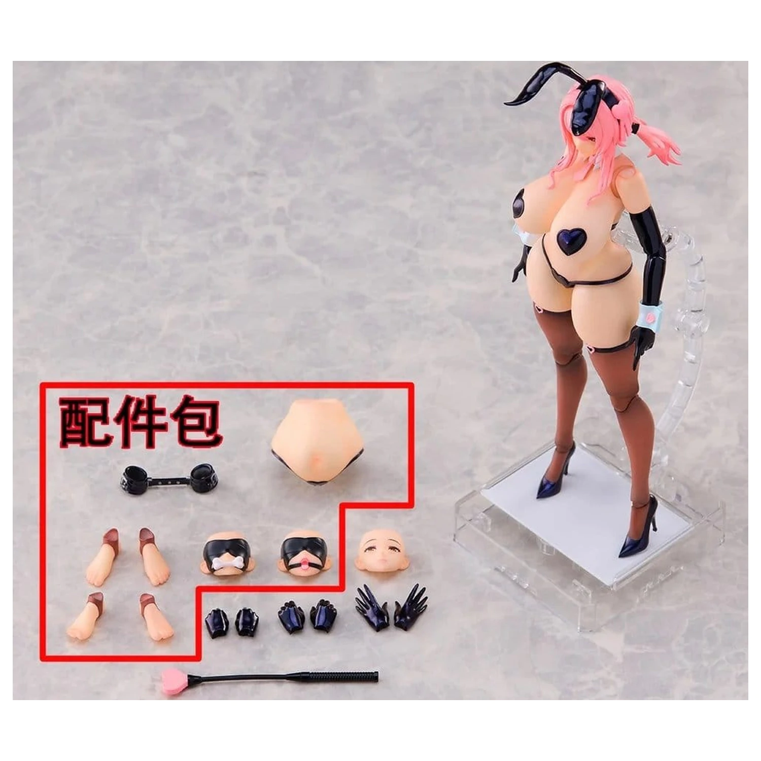Original Character Akční figurka 1/12 Reverse Bunny Girl Nicole volitelný díl Sada fotografii produktu