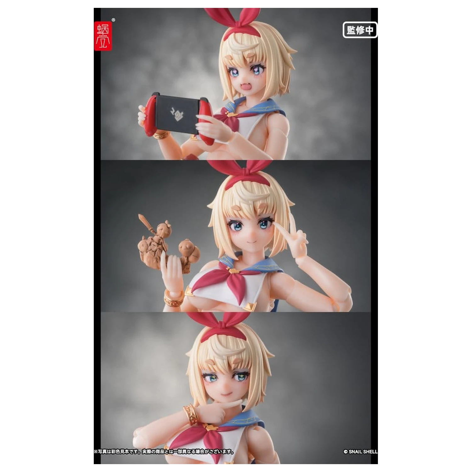 Original Character akční figurka 1/12 RPGEX-06 Adventurer Snail 15 cm fotografii produktu