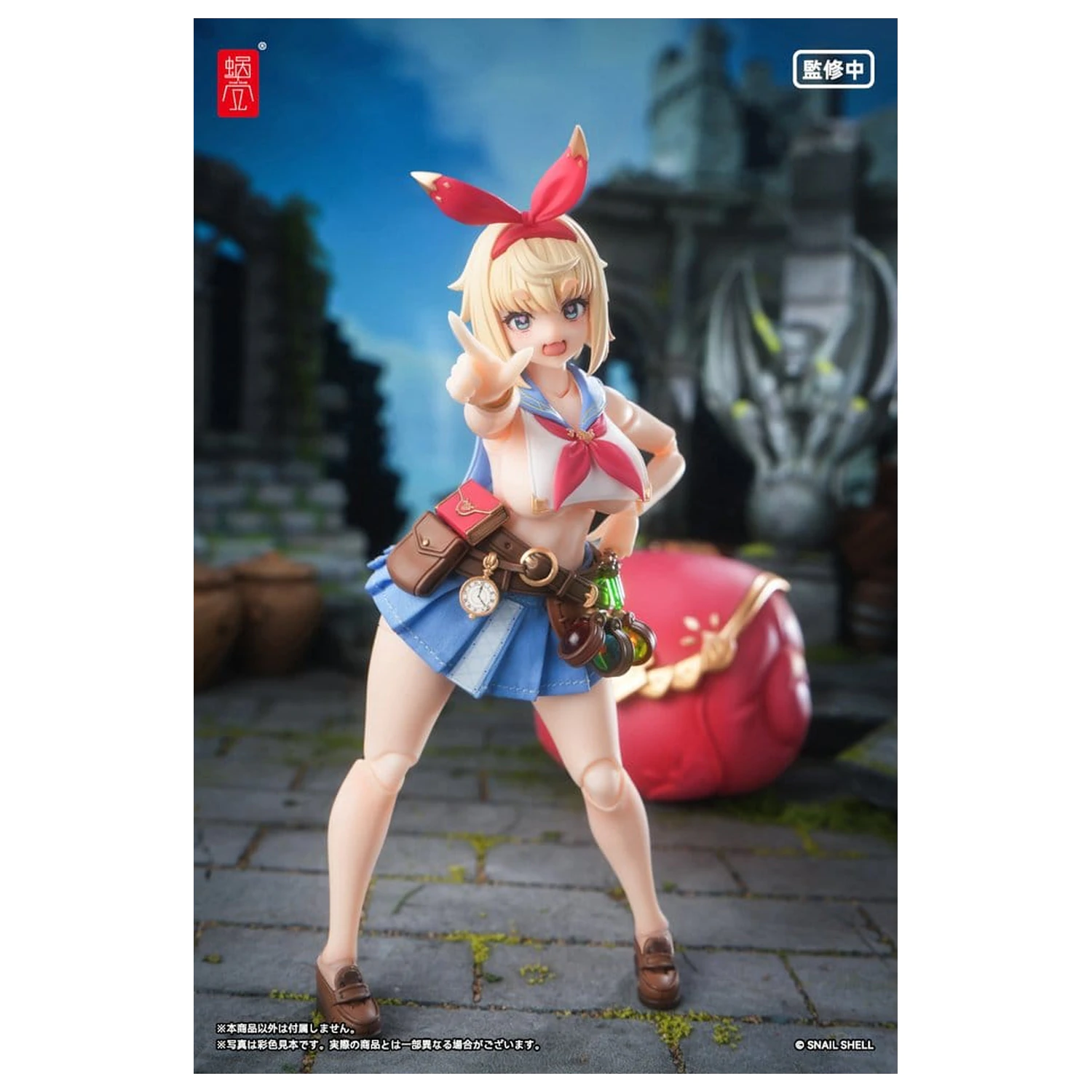 Original Character akční figurka 1/12 RPGEX-06 Adventurer Snail 15 cm fotografii produktu