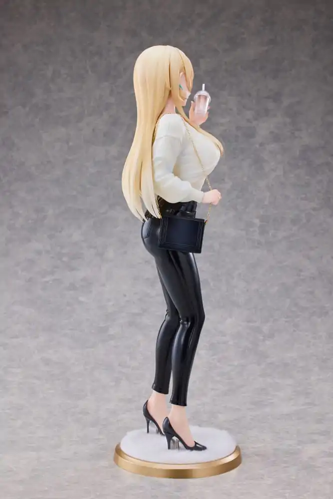 Original Character Socha 1/4 Aoi Koigakubo Illustrated by Fujiko Leather Pants Deluxe Edition 42 cm fotografii produktu