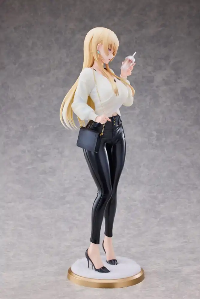 Original Character Socha 1/4 Aoi Koigakubo Illustrated by Fujiko Leather Pants Deluxe Edition 42 cm fotografii produktu