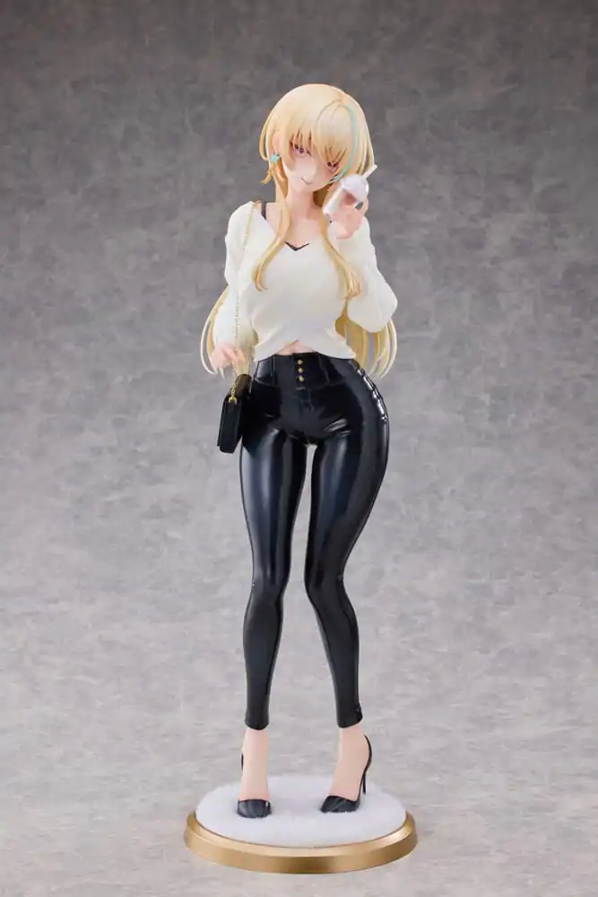 Original Character Socha 1/4 Aoi Koigakubo Illustrated by Fujiko Leather Pants Deluxe Edition 42 cm fotografii produktu