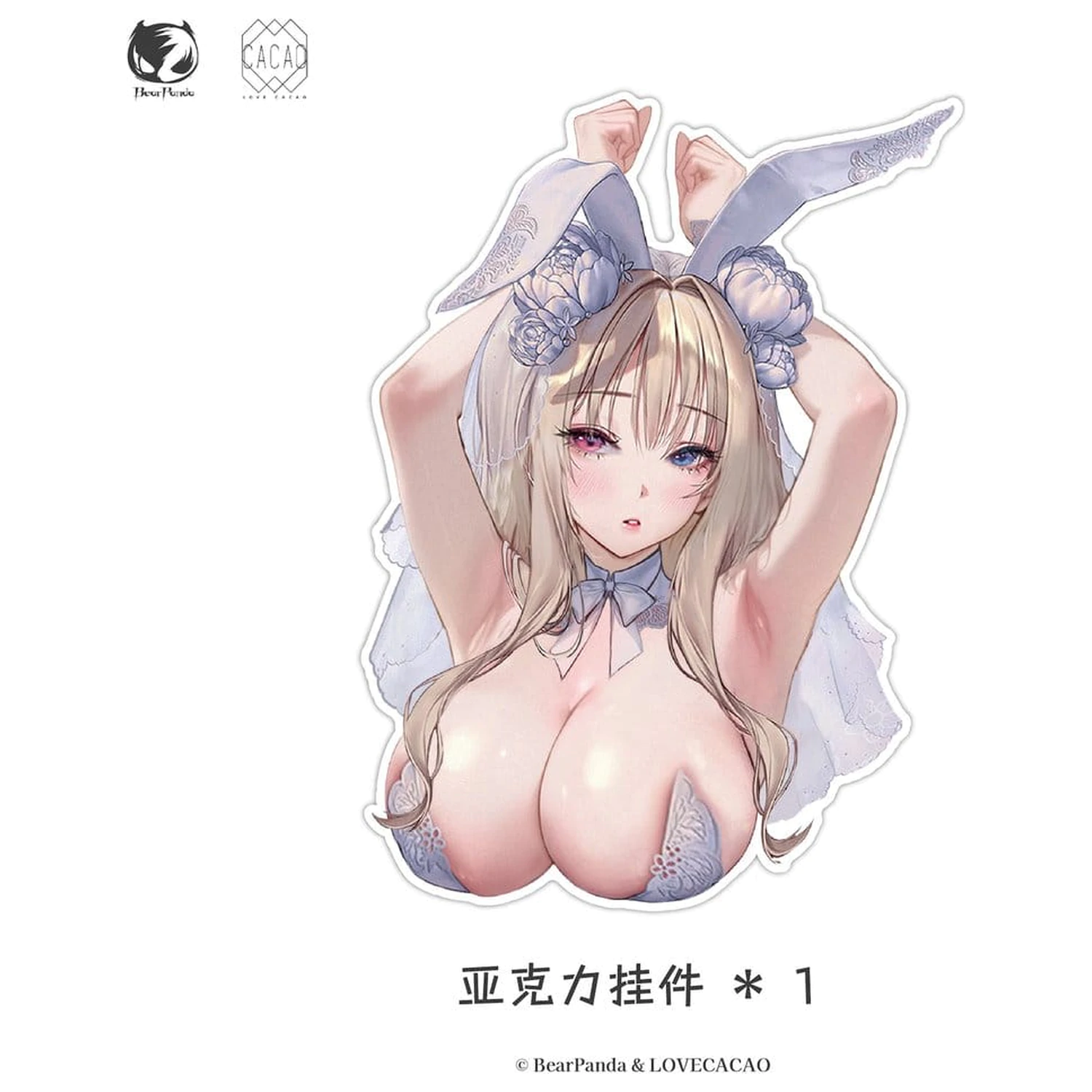 Original Character PVC socha 1/4 Blossom Bunny Illustration by LOVECACAO 28 cm fotografii produktu