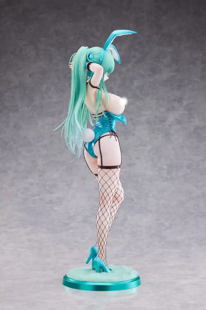 Originální postava PVC socha 1/4 Green Twin Tail Bunny-chan Fishnet Tights Ver. 43 cm fotografii produktu