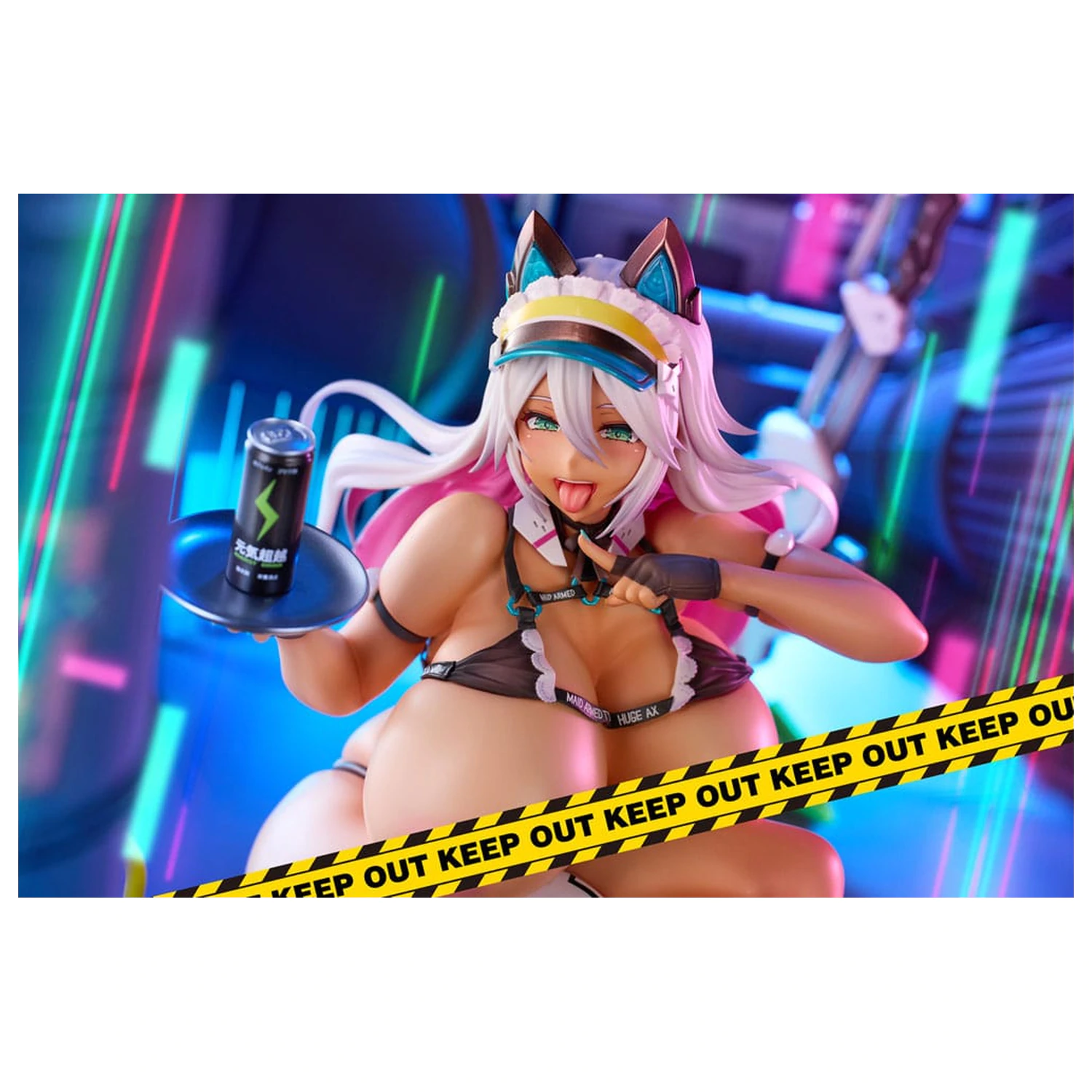 Original Character Socha 1/4 Meido-Busou: Ax Street ver. Pixel Philia Edition 37 cm fotografii produktu