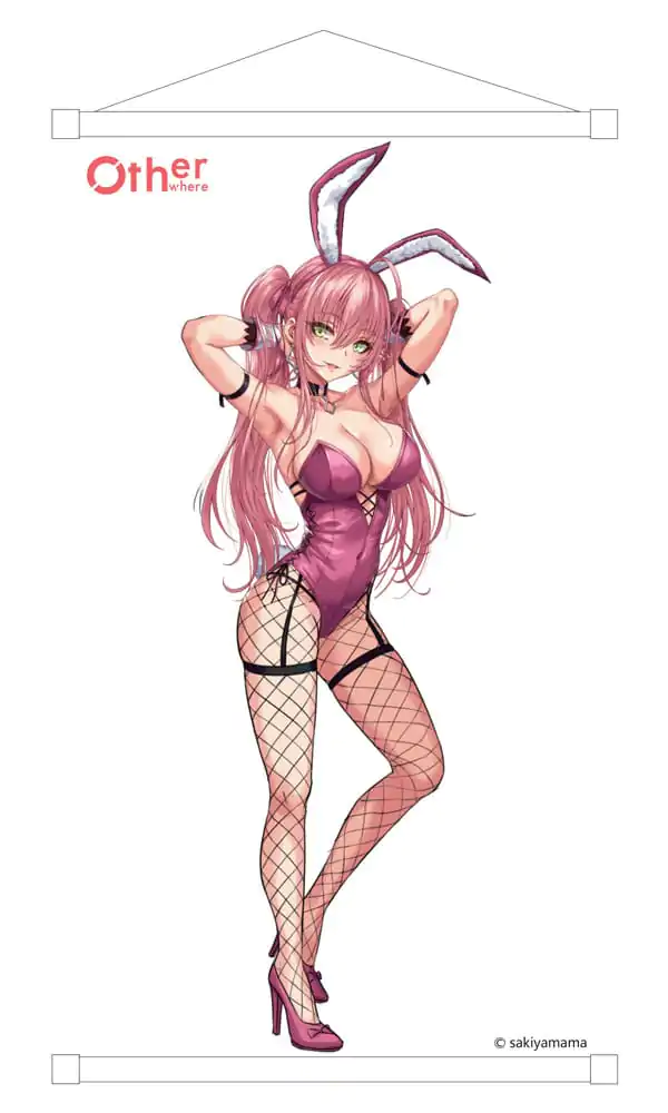 Originální Postava PVC Socha 1/4 Růžová Twintail Bunny-chan Deluxe Verze 43 cm fotografii produktu