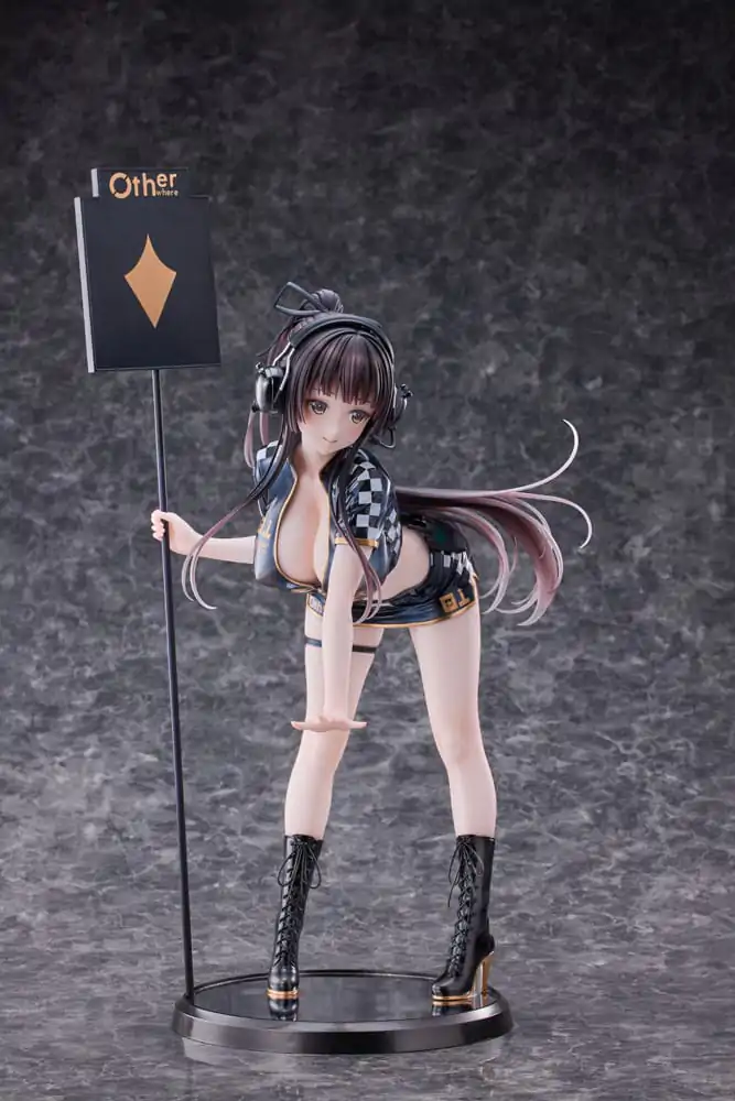 Originální postava PVC socha 1/4 Racing Girl Kurumizawa 43 cm fotografii produktu