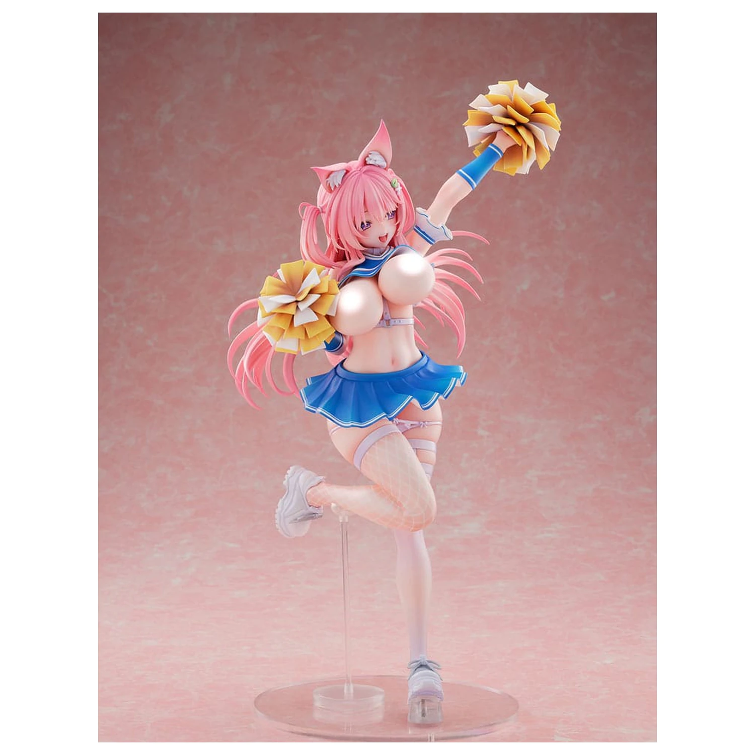 Socha Original Character 1/5 Kemomimi Cheer Girl illustration by Yatanuki Kei DX Version 35 cm fotografii produktu