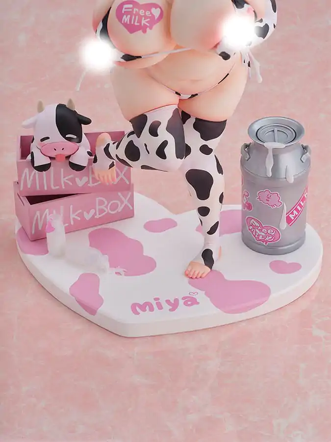Original Character Socha z PVC 1/5 Miya-chan Cow Costume Verze DX Edition 34 cm fotografii produktu