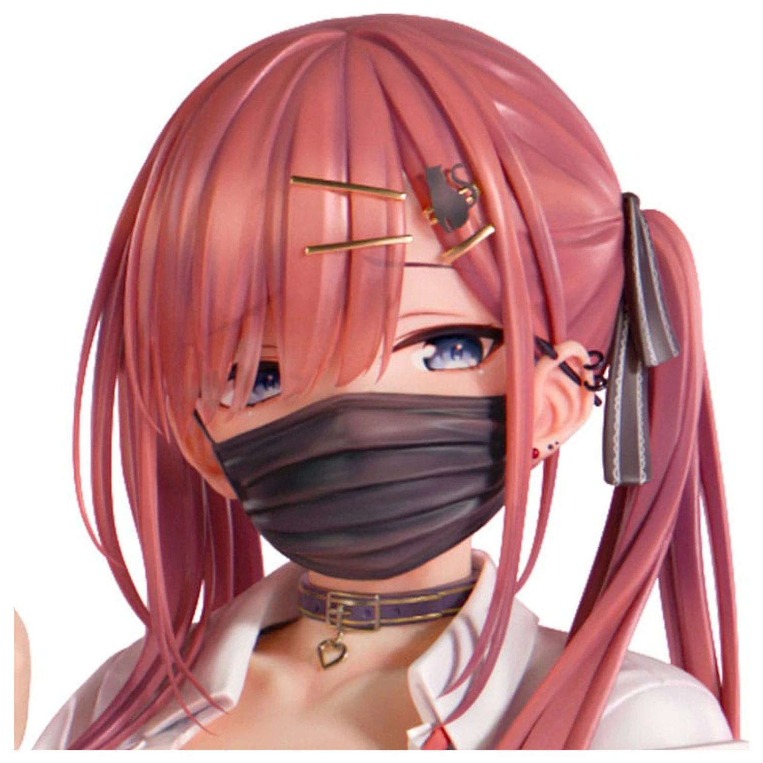 Soška Original Character 1/5 Red-Haired Gyaru-Chan Mask Ver. Ilustrace Nanamakura 29 cm fotografii produktu