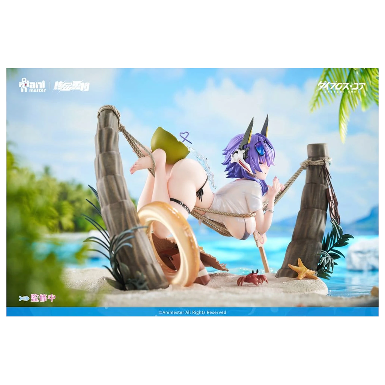 Original Character PVC figurka 1/6 Bright Summer Barbera·Red ilustrace od DaiblosCore 14 cm fotografii produktu
