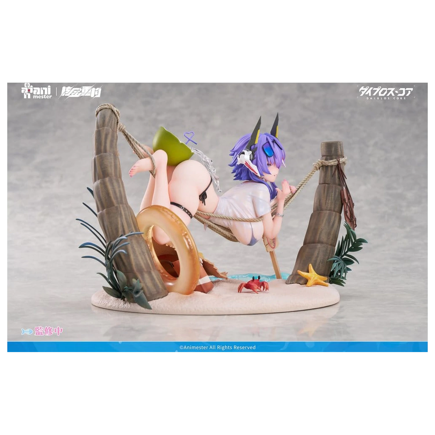 Original Character PVC figurka 1/6 Bright Summer Barbera·Red ilustrace od DaiblosCore 14 cm fotografii produktu