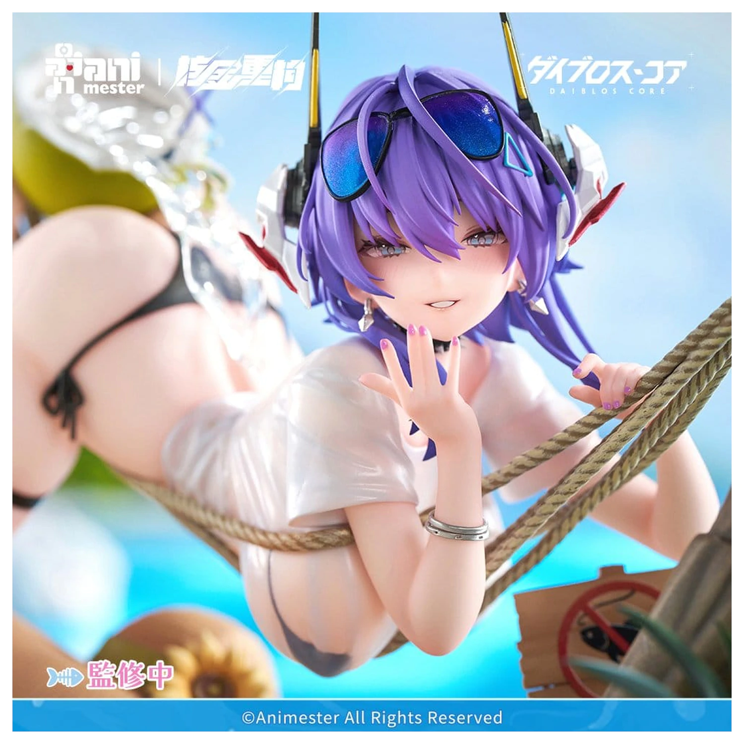 Original Character PVC figurka 1/6 Bright Summer Barbera·Red ilustrace od DaiblosCore 14 cm fotografii produktu