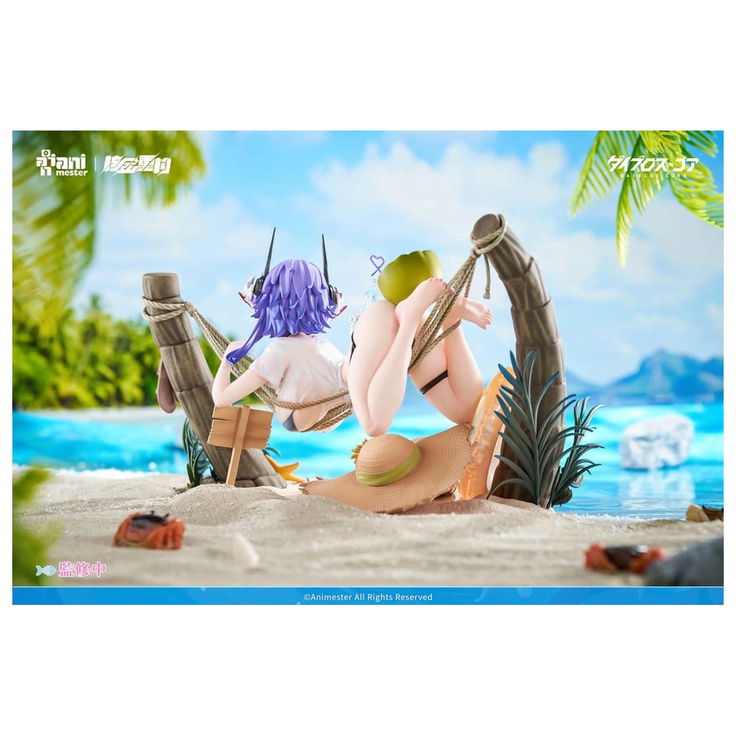 Original Character PVC figurka 1/6 Bright Summer Barbera·Red ilustrace od DaiblosCore 14 cm fotografii produktu