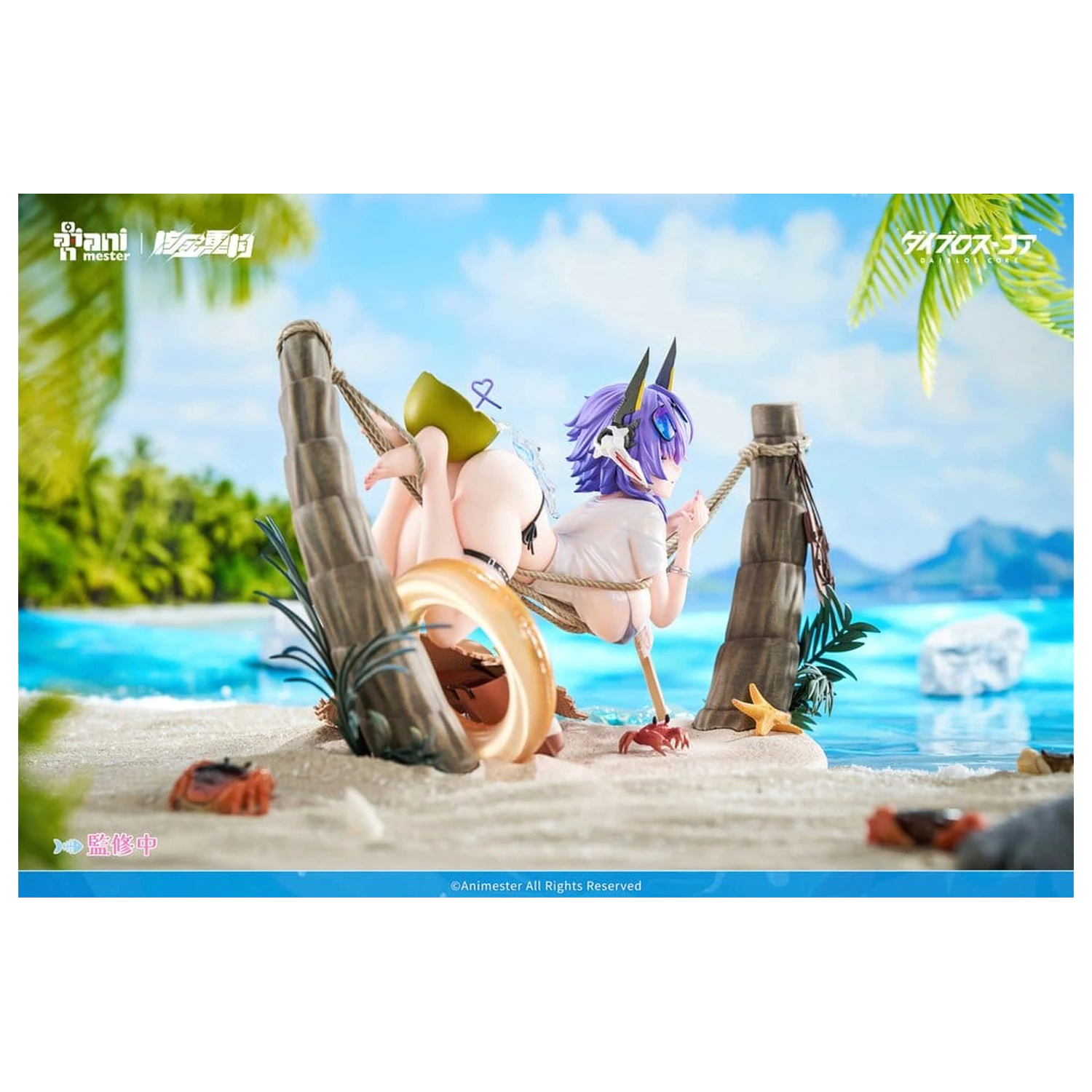 Original Character PVC figurka 1/6 Bright Summer Barbera·Red ilustrace od DaiblosCore 14 cm fotografii produktu