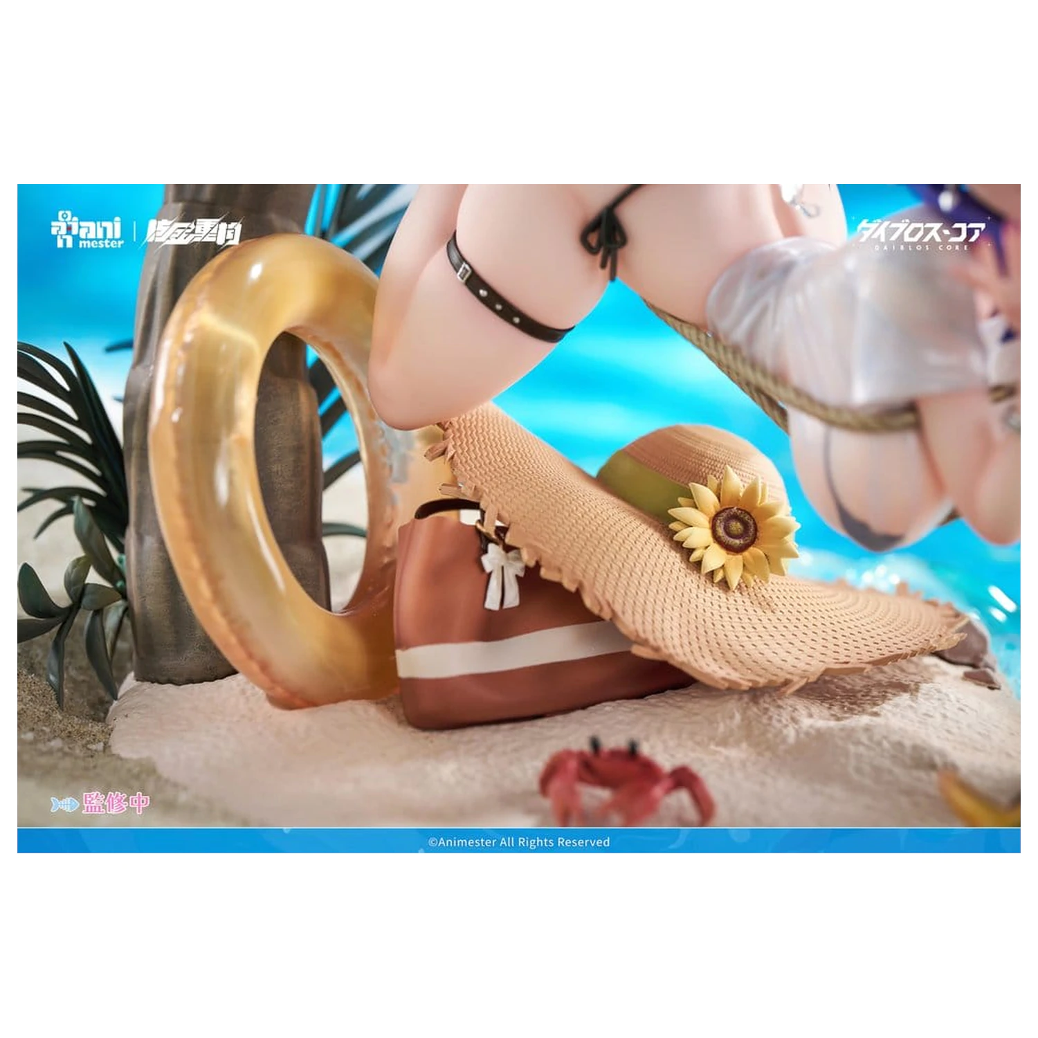 Original Character PVC figurka 1/6 Bright Summer Barbera·Red ilustrace od DaiblosCore 14 cm fotografii produktu