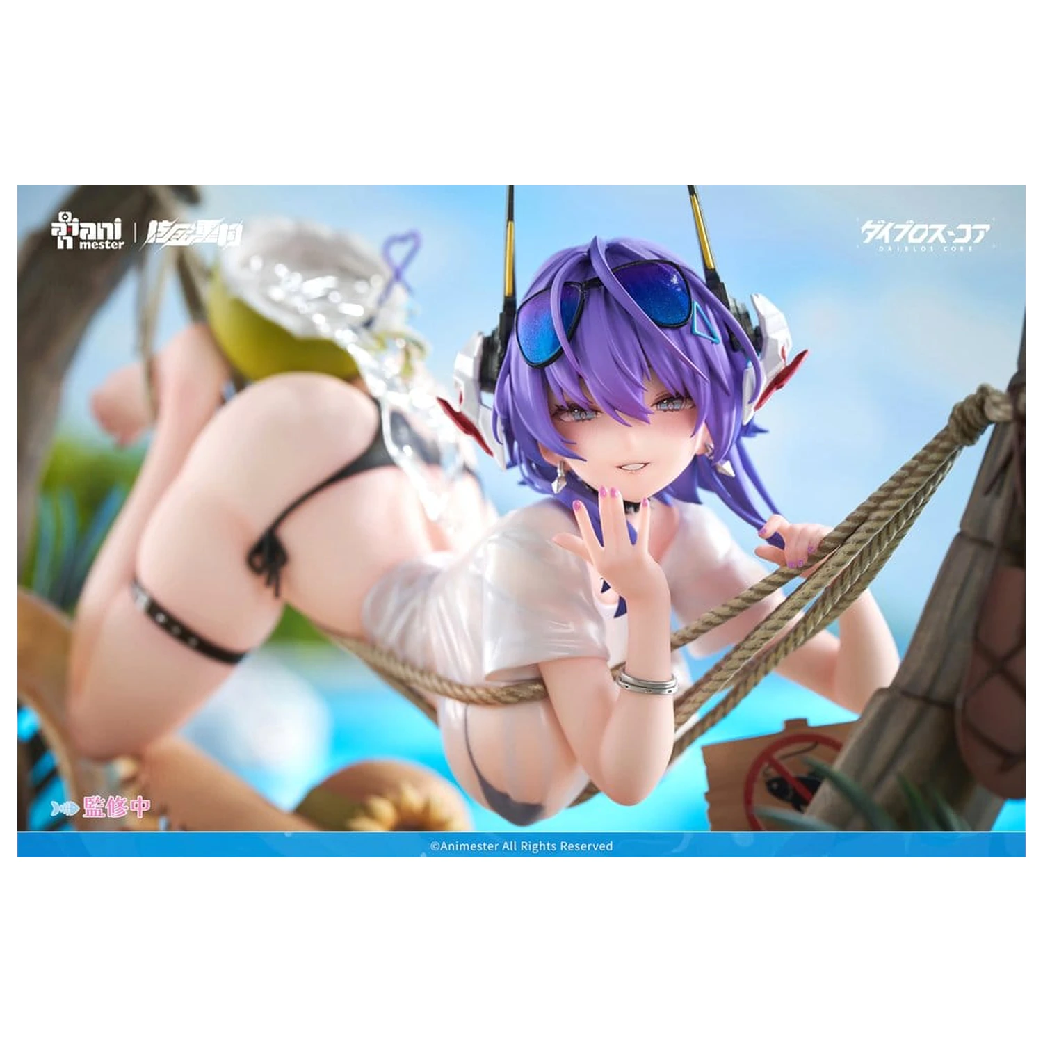Original Character PVC figurka 1/6 Bright Summer Barbera·Red ilustrace od DaiblosCore 14 cm fotografii produktu