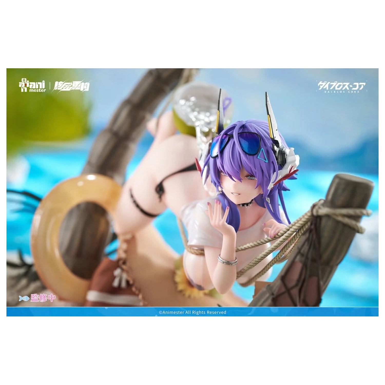 Original Character PVC figurka 1/6 Bright Summer Barbera·Red ilustrace od DaiblosCore 14 cm fotografii produktu