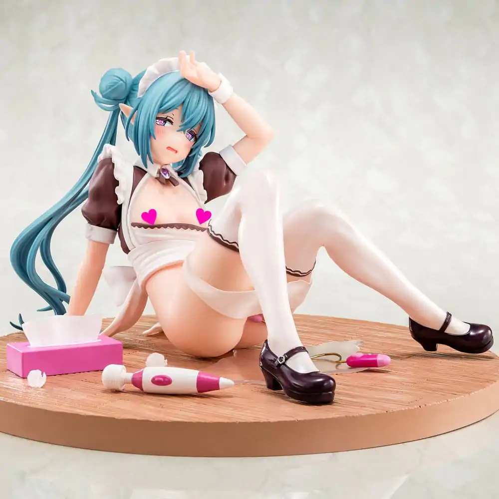 Original Character PVC Soška 1/6 Elf Maid's Sexual Servicing Lime 17 cm fotografii produktu