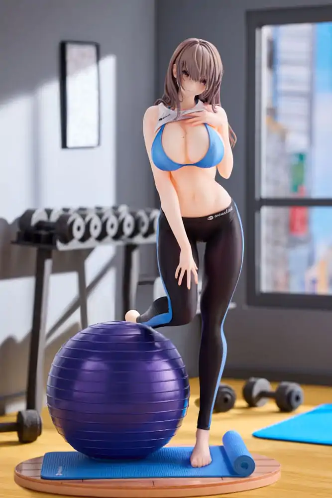 Socha Original Character 1/6 Cvičící dívka Aoi 28 cm fotografii produktu