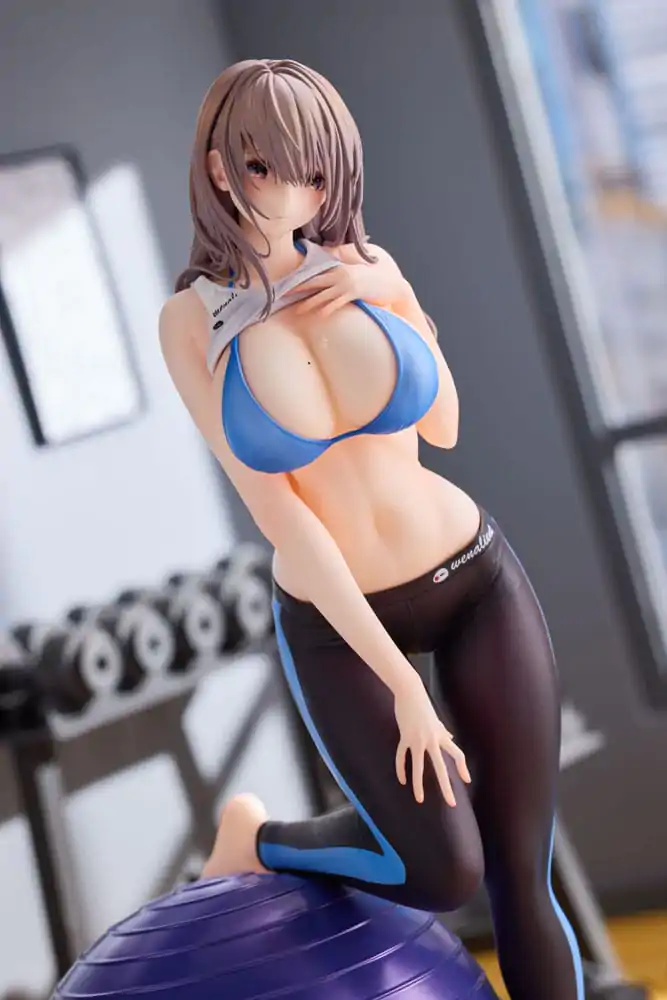 Socha Original Character 1/6 Cvičící dívka Aoi 28 cm fotografii produktu