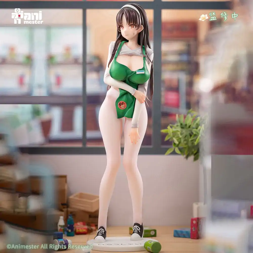 Original Character Socha 1/6 First Business! Mari Hanamiya the Gentle Shop Assistant ilustrace od POPQN 28 cm fotografii produktu