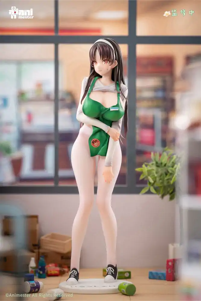 Original Character Socha 1/6 First Business! Mari Hanamiya the Gentle Shop Assistant ilustrace od POPQN 28 cm fotografii produktu