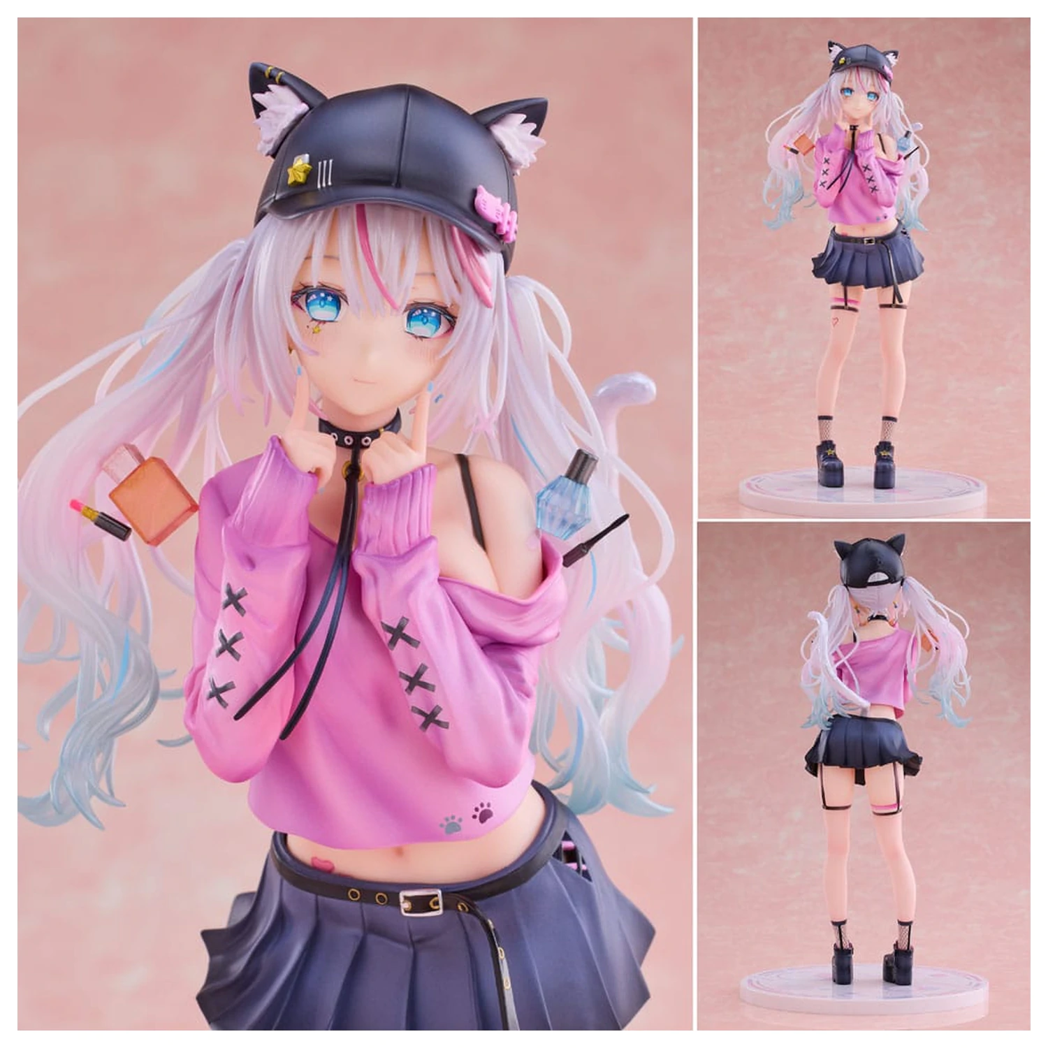 Originální postava PVC socha 1/6 Lin*Yu Riyu-chan 23 cm fotografii produktu