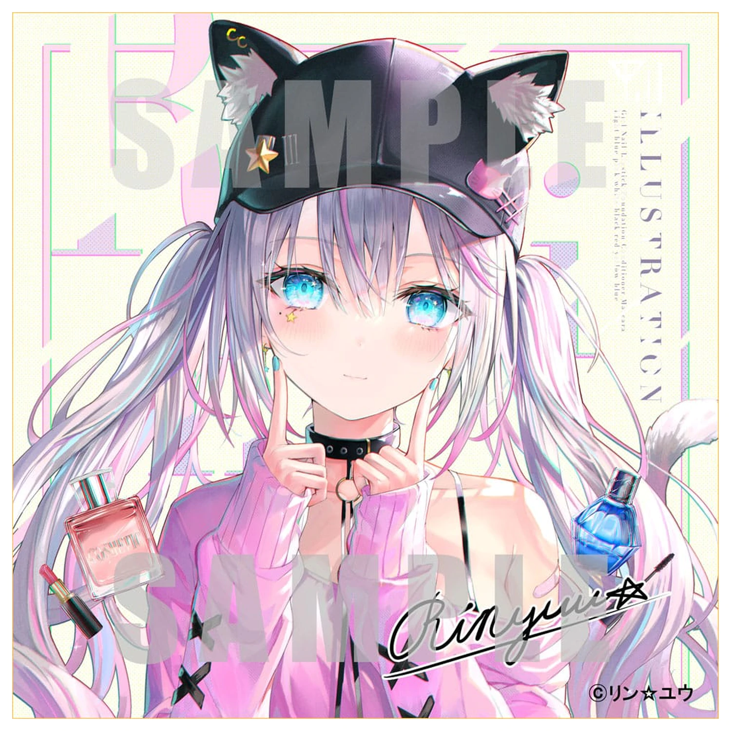 Originální postava PVC socha 1/6 Lin*Yu Riyu-chan 23 cm fotografii produktu