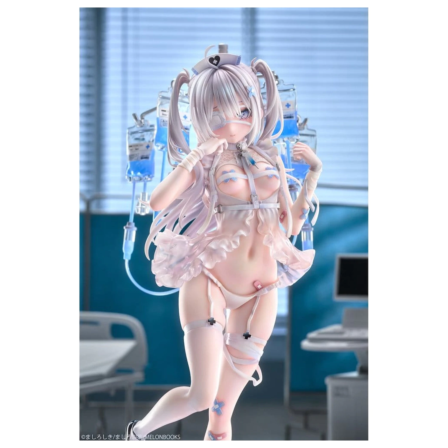 Original Character PVC figurka 1/6 Mikuro Siino Nurse Ver. Deluxe Edition Illustrated by Mashiro Shiki 29 cm fotografii produktu