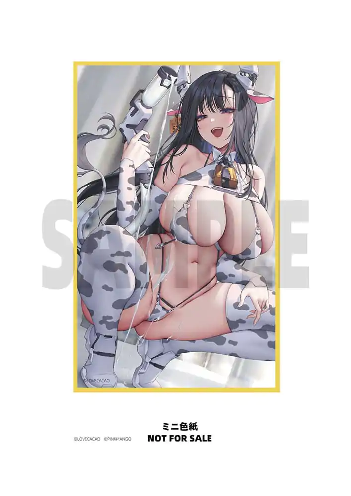 Originální postava PVC socha 1/6 Milky white Milky chan ilustrace od LOVECACAO Special Ver. 22 cm fotografii produktu