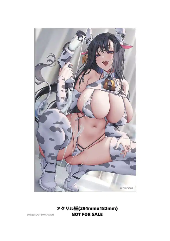 Originální postava PVC soška 1/6 Milky white Milky chan ilustrace od LOVECACAO Special Ver. Bonus Limited Edition 22 cm fotografii produktu