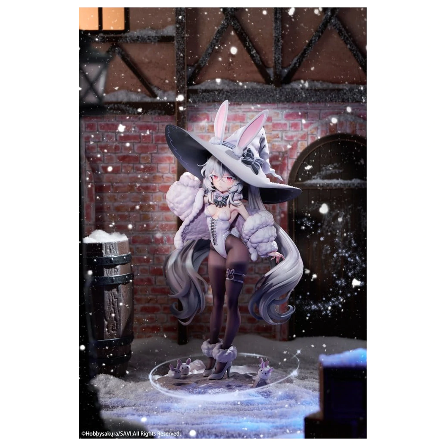 Original Character PVC figura 1/6 Moon Witch Police Marshmallow ilustrace SAVI 34 cm fotografii produktu