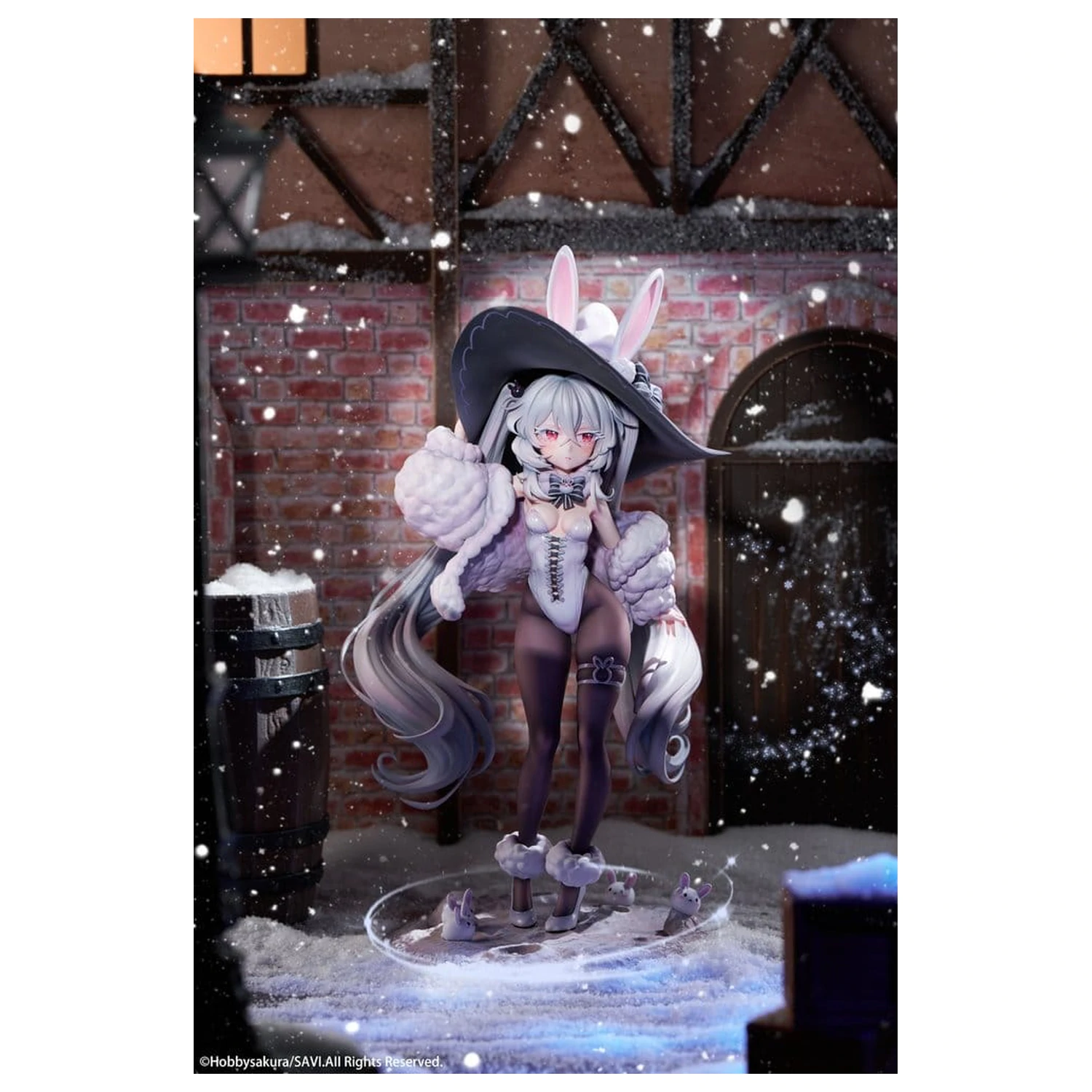 Original Character PVC figura 1/6 Moon Witch Police Marshmallow ilustrace SAVI 34 cm fotografii produktu