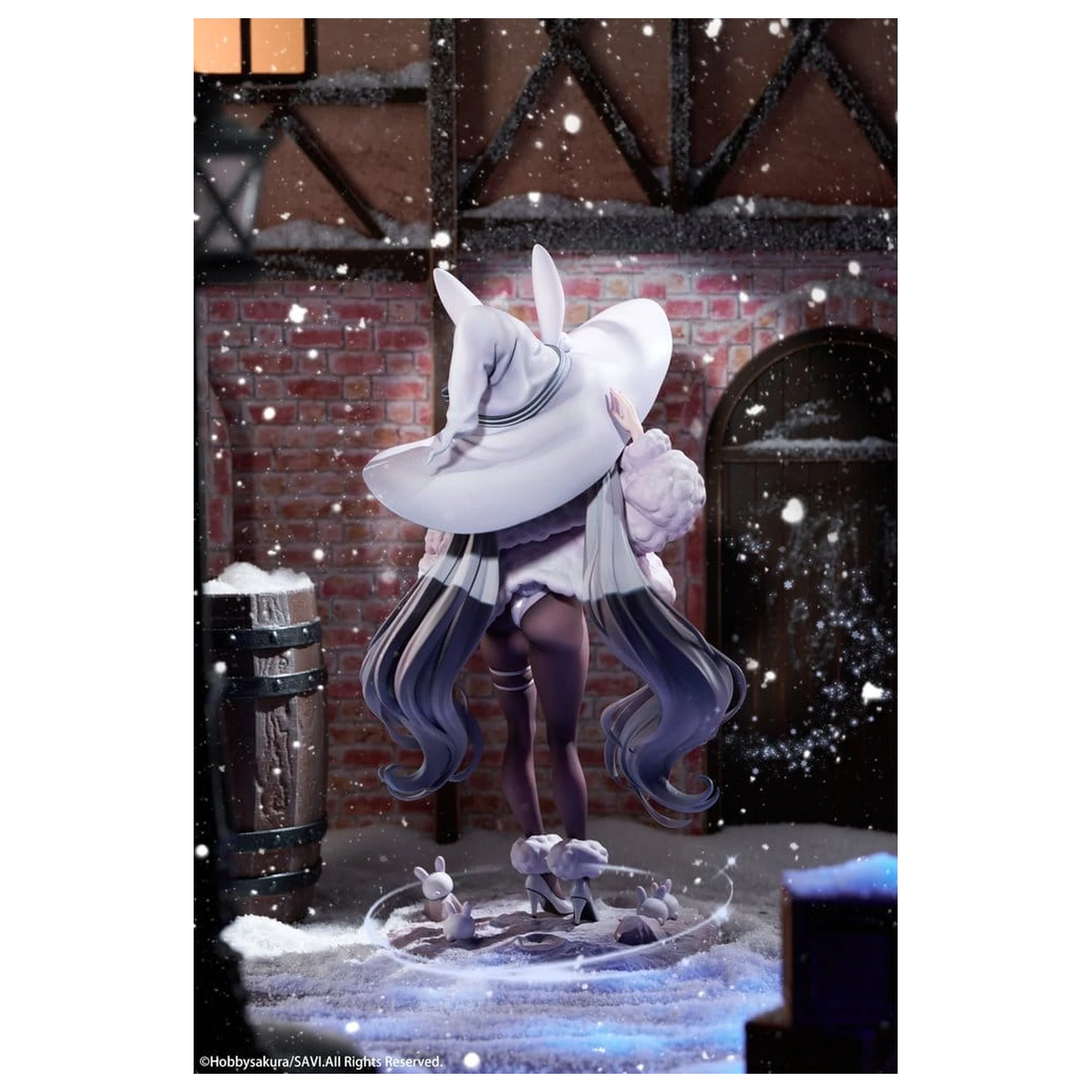 Original Character PVC figura 1/6 Moon Witch Police Marshmallow ilustrace SAVI 34 cm fotografii produktu