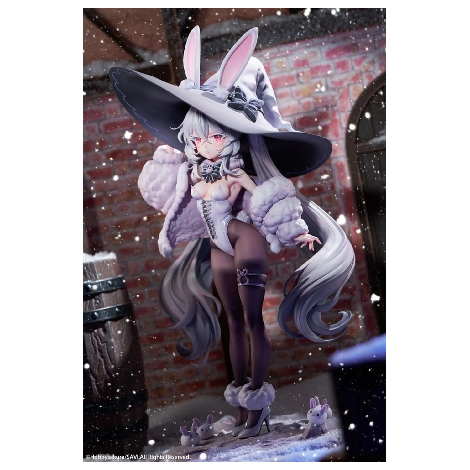 Original Character PVC figura 1/6 Moon Witch Police Marshmallow ilustrace SAVI 34 cm fotografii produktu