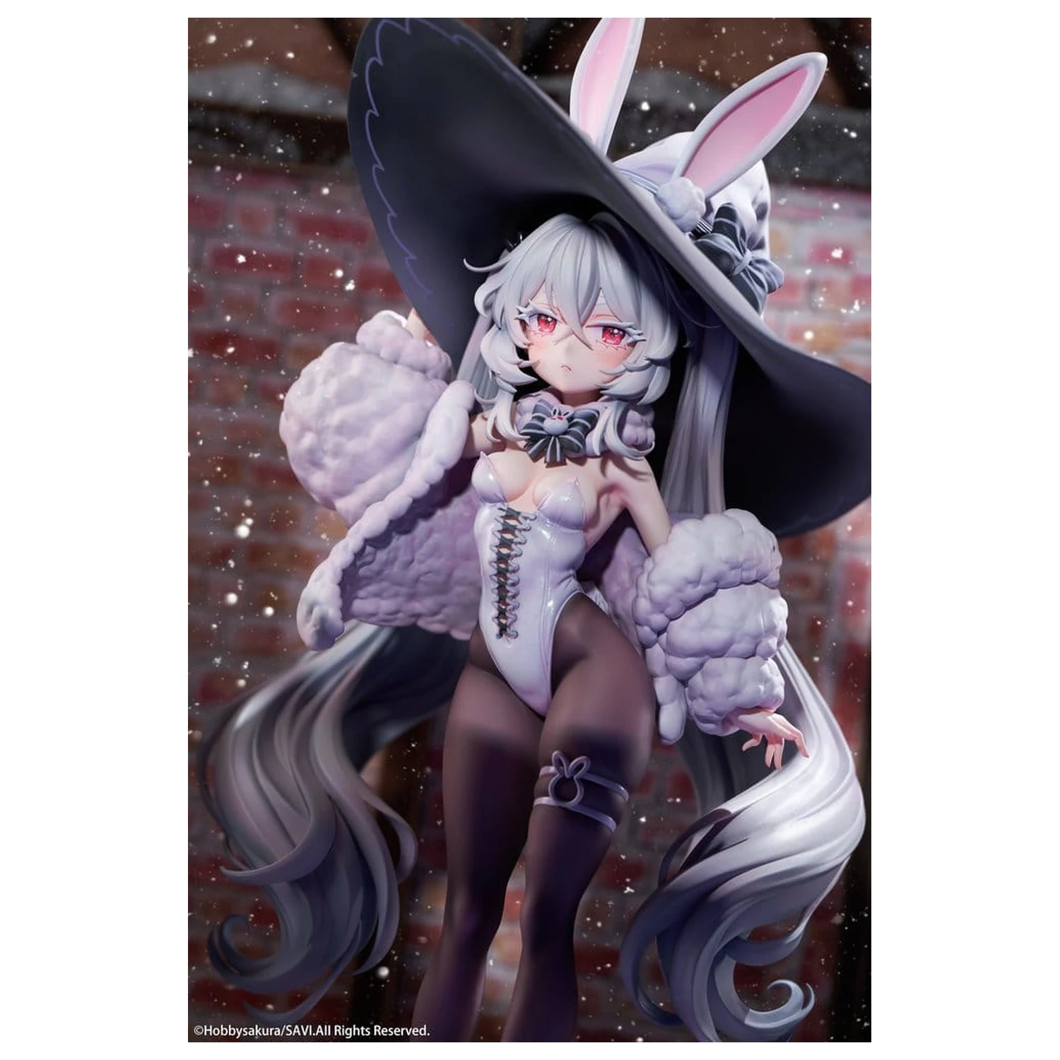 Original Character PVC figura 1/6 Moon Witch Police Marshmallow ilustrace SAVI 34 cm fotografii produktu