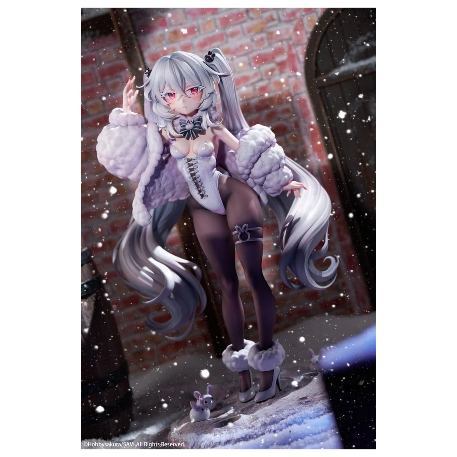 Original Character PVC figura 1/6 Moon Witch Police Marshmallow ilustrace SAVI 34 cm fotografii produktu