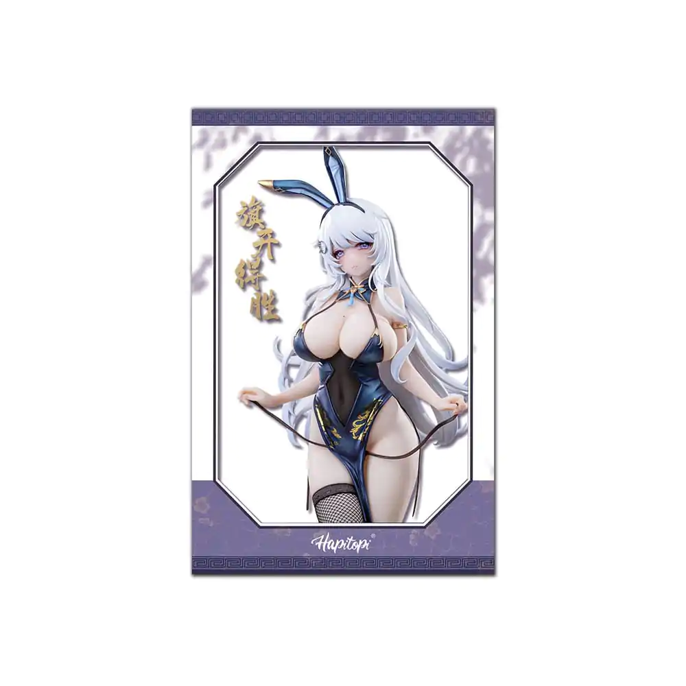 Originální postava PVC soška 1/6 Qi Kai De Sheng Bunny Girl ilustrace od Machi 29 cm fotografii produktu