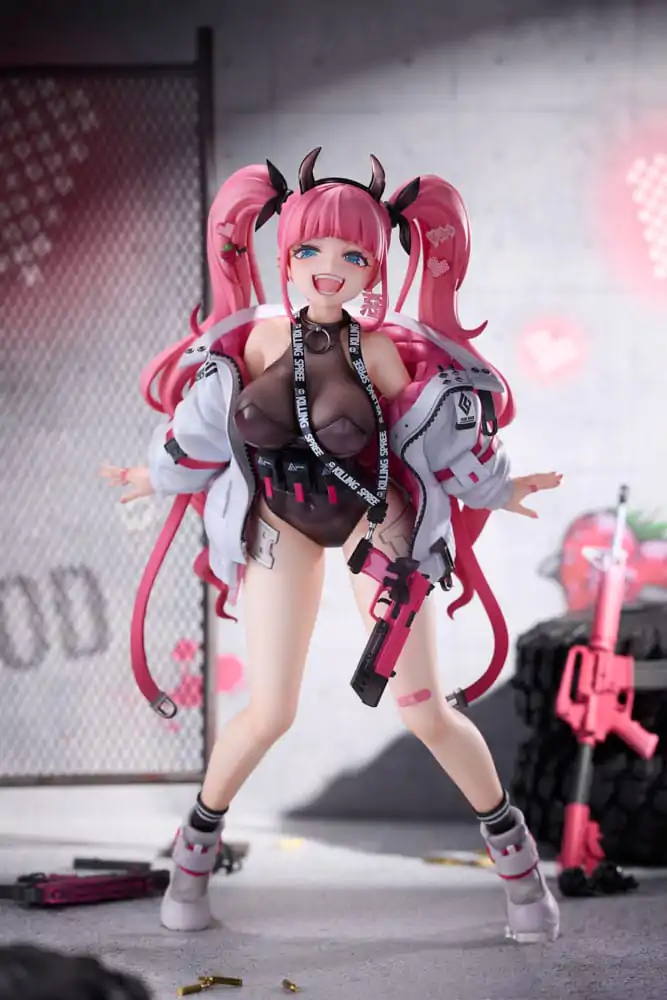 Originální postava PVC soška 1/6 Rampaging Twin-tail Arisa 26 cm fotografii produktu