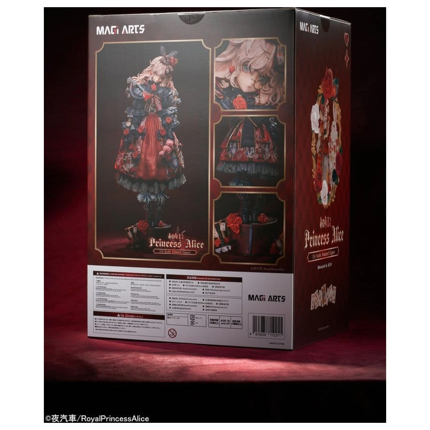 Original Character PVC Socha 1/6 Red Queen and Princess Alice 29 cm fotografii produktu
