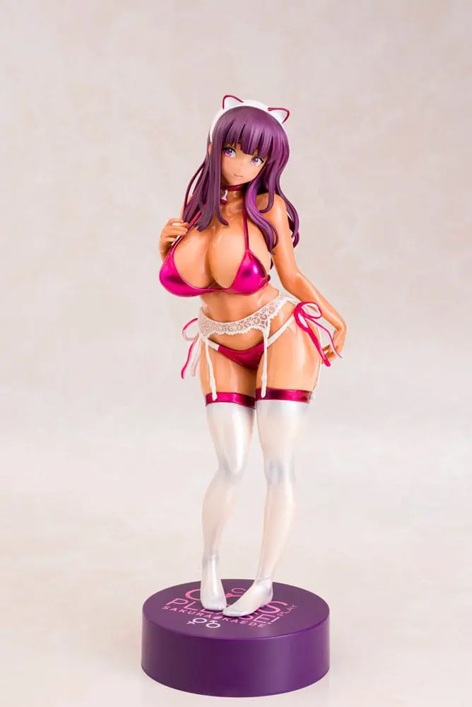 Original Character PVC Soška 1/6 Sakura Kaede Kareshi ni Onegaisarete Cosplay suru Onnanoko 26 cm fotografii produktu